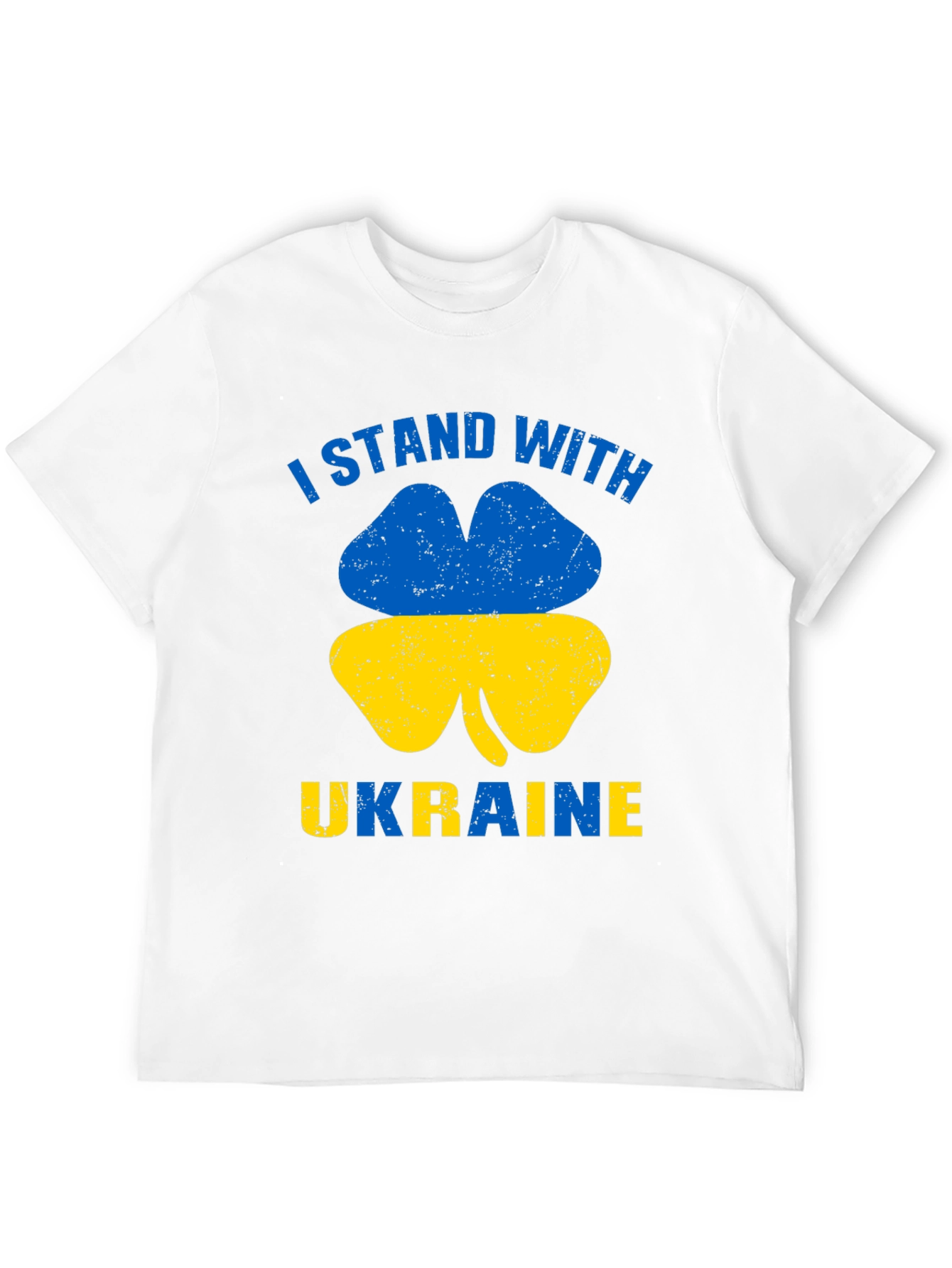 I Stand With Ukraine Clover T-Shirt