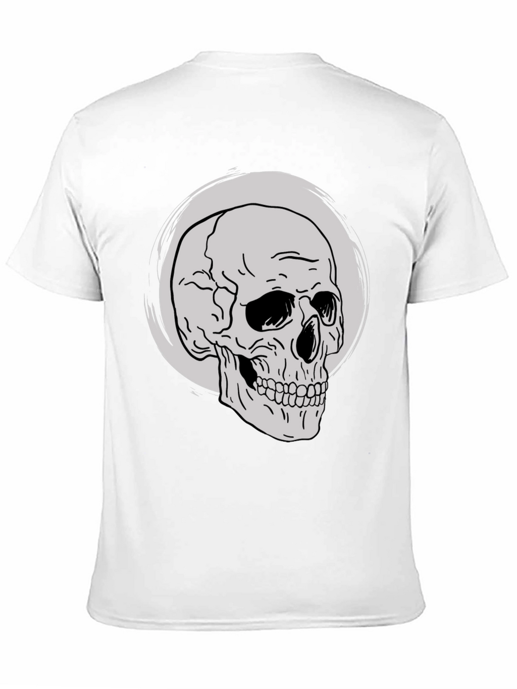 Skull Graphic Tee - Classic Black T-Shirt