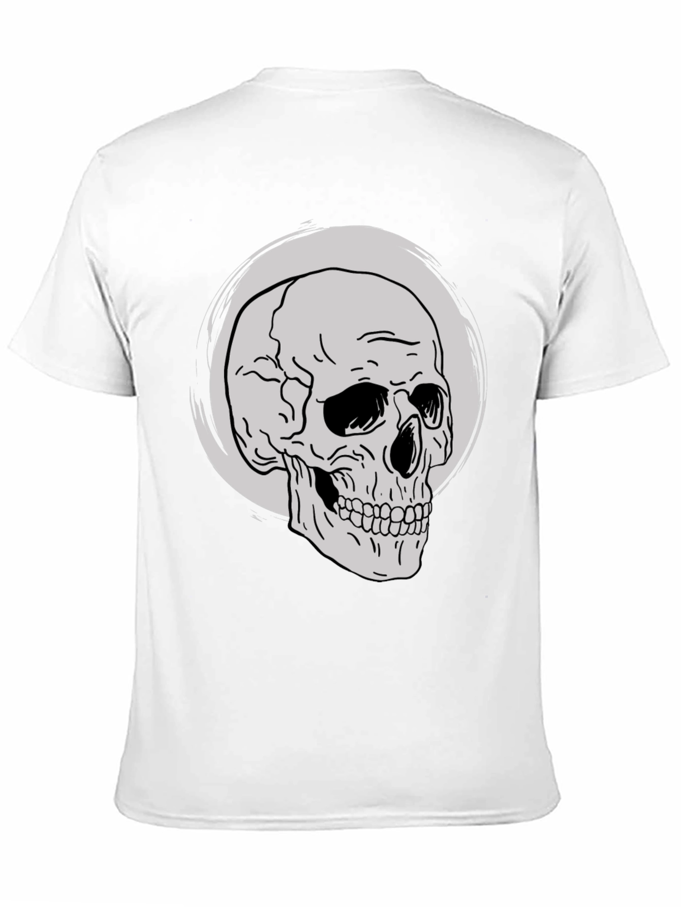 Skull Graphic Tee - Classic Black T-Shirt