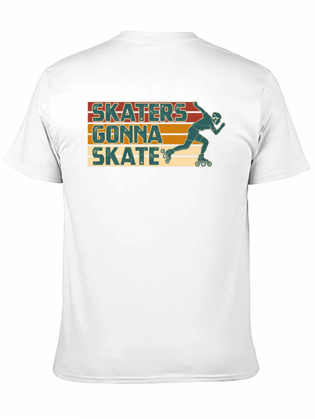 Skaters Gonna Skate Retro T-Shirt