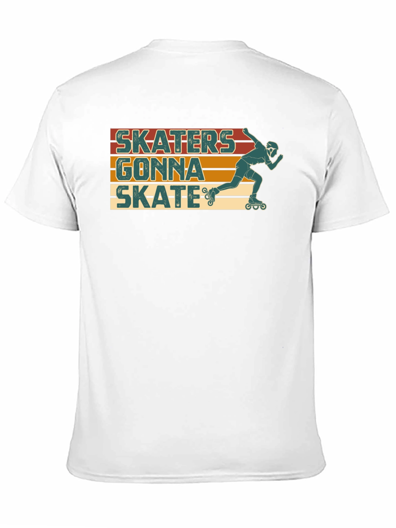 Skaters Gonna Skate Retro T-Shirt