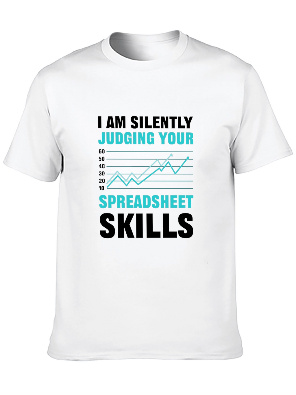 Silently Judging Your Spreadsheet Skills T-Shirt