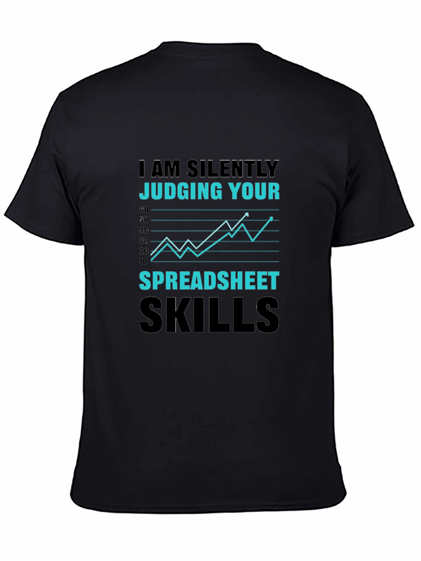 Silently Judging Your Spreadsheet Skills T-Shirt