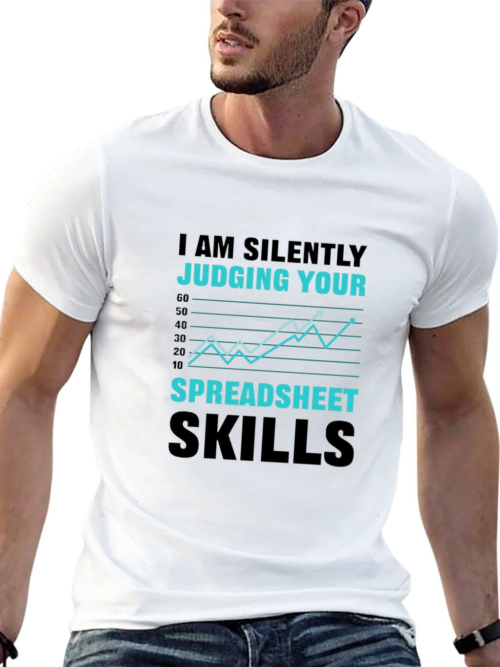 Silently Judging Your Spreadsheet Skills T-Shirt