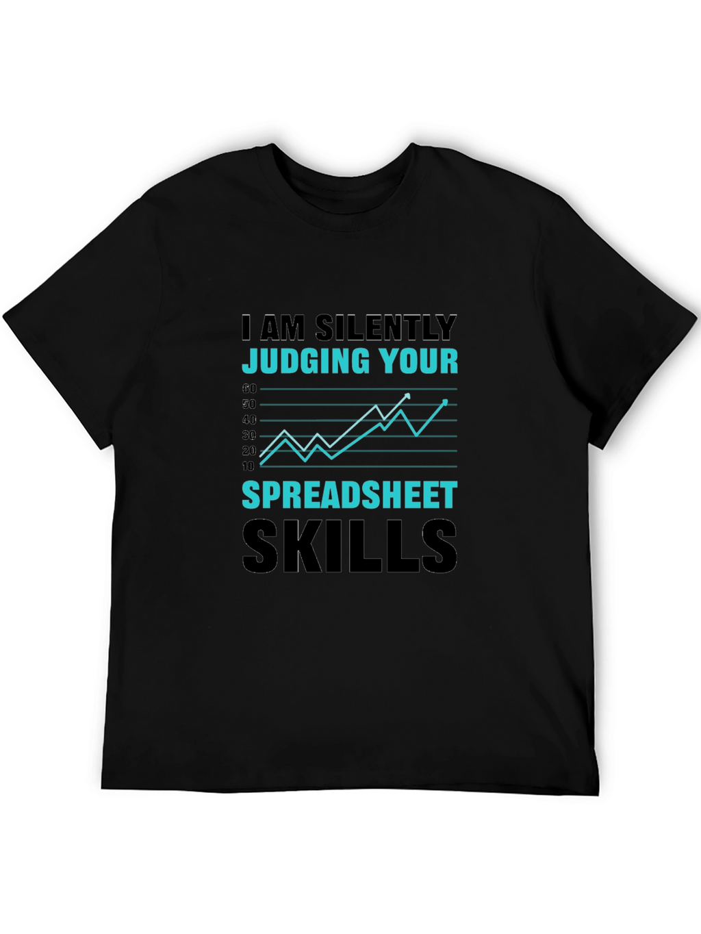 Silently Judging Your Spreadsheet Skills T-Shirt
