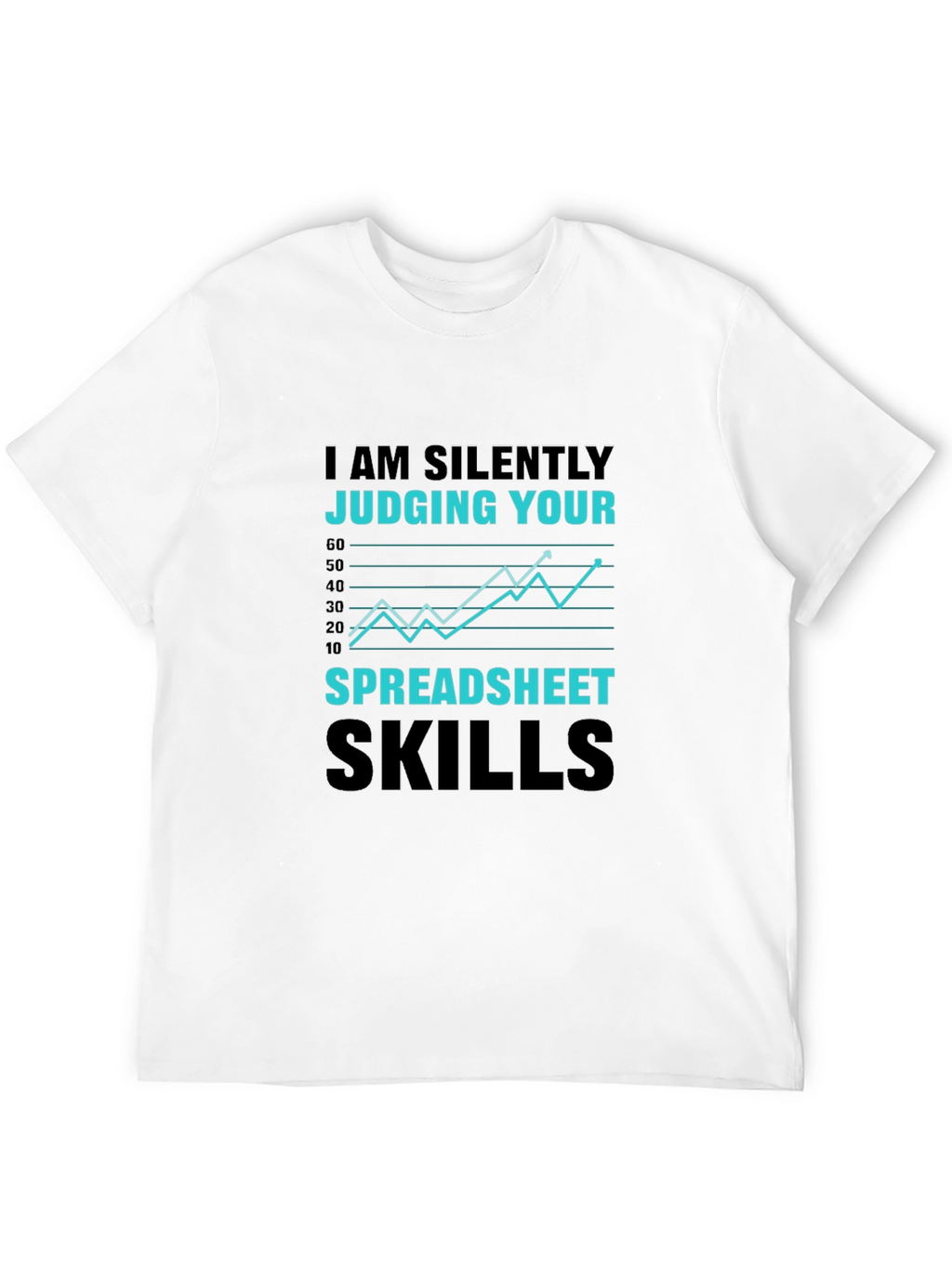 Silently Judging Your Spreadsheet Skills T-Shirt
