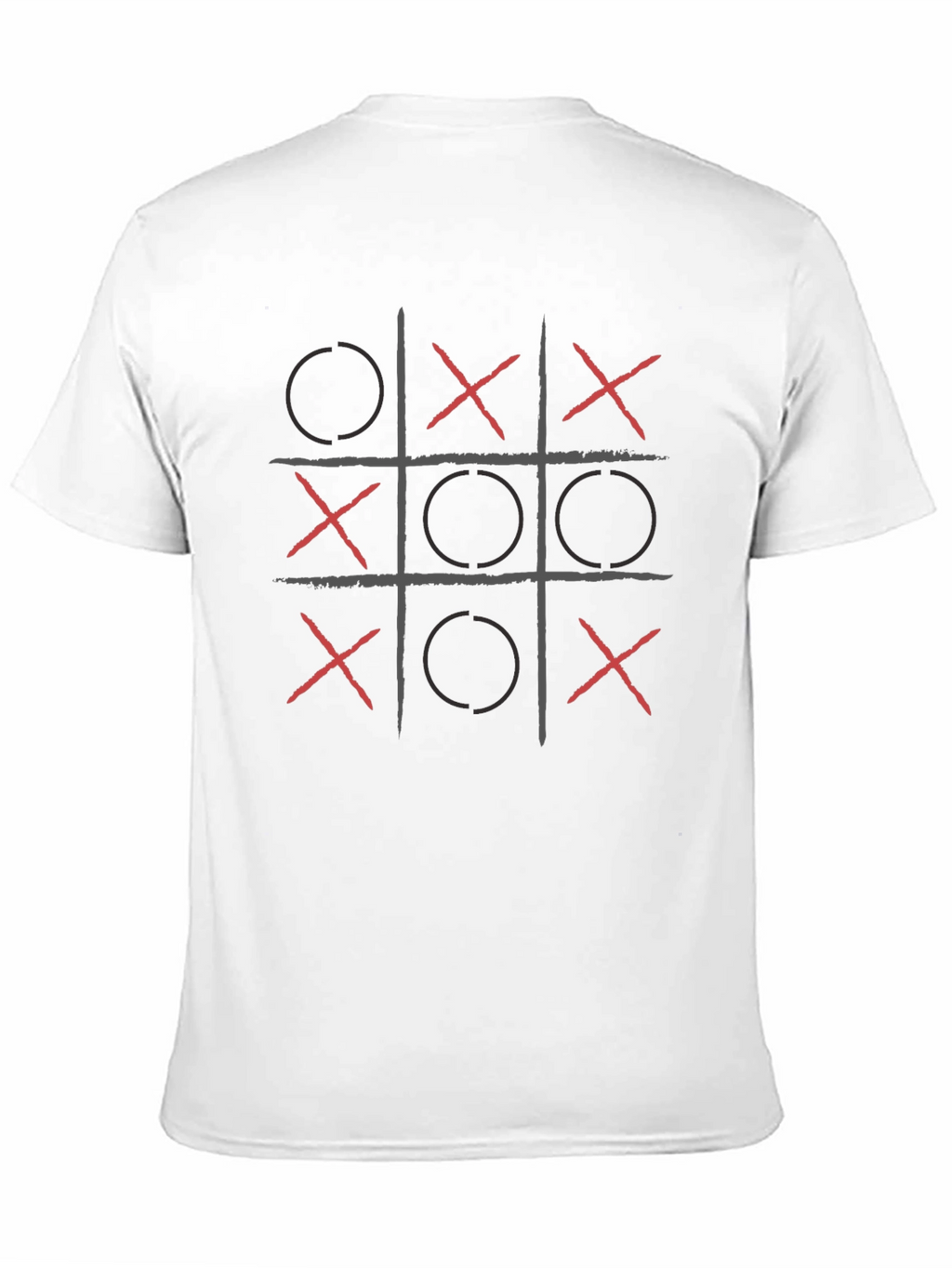 Tic-Tac-Toe Graphic Tee - Cool Casual Wear