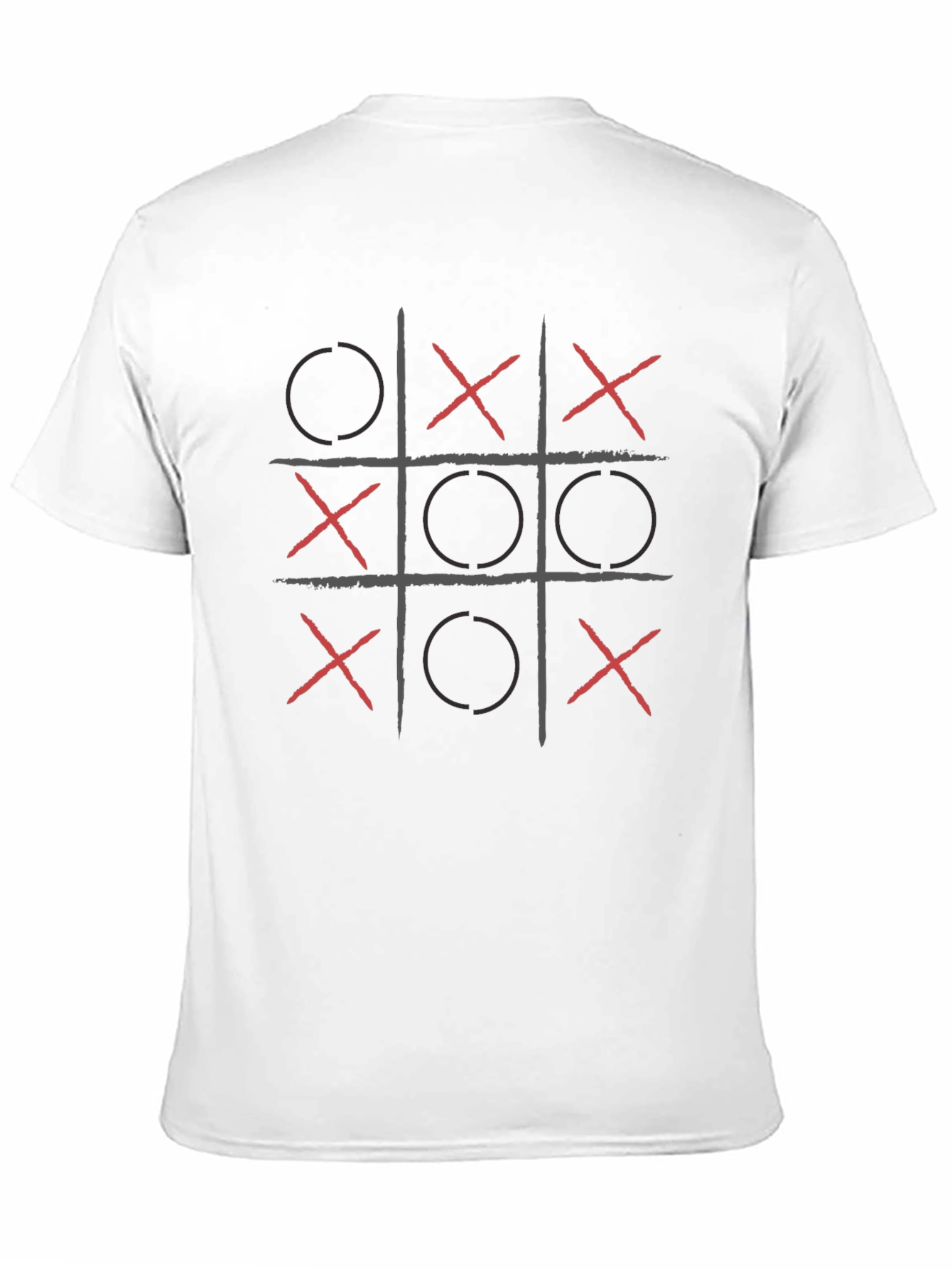 Tic-Tac-Toe Graphic Tee - Cool Casual Wear