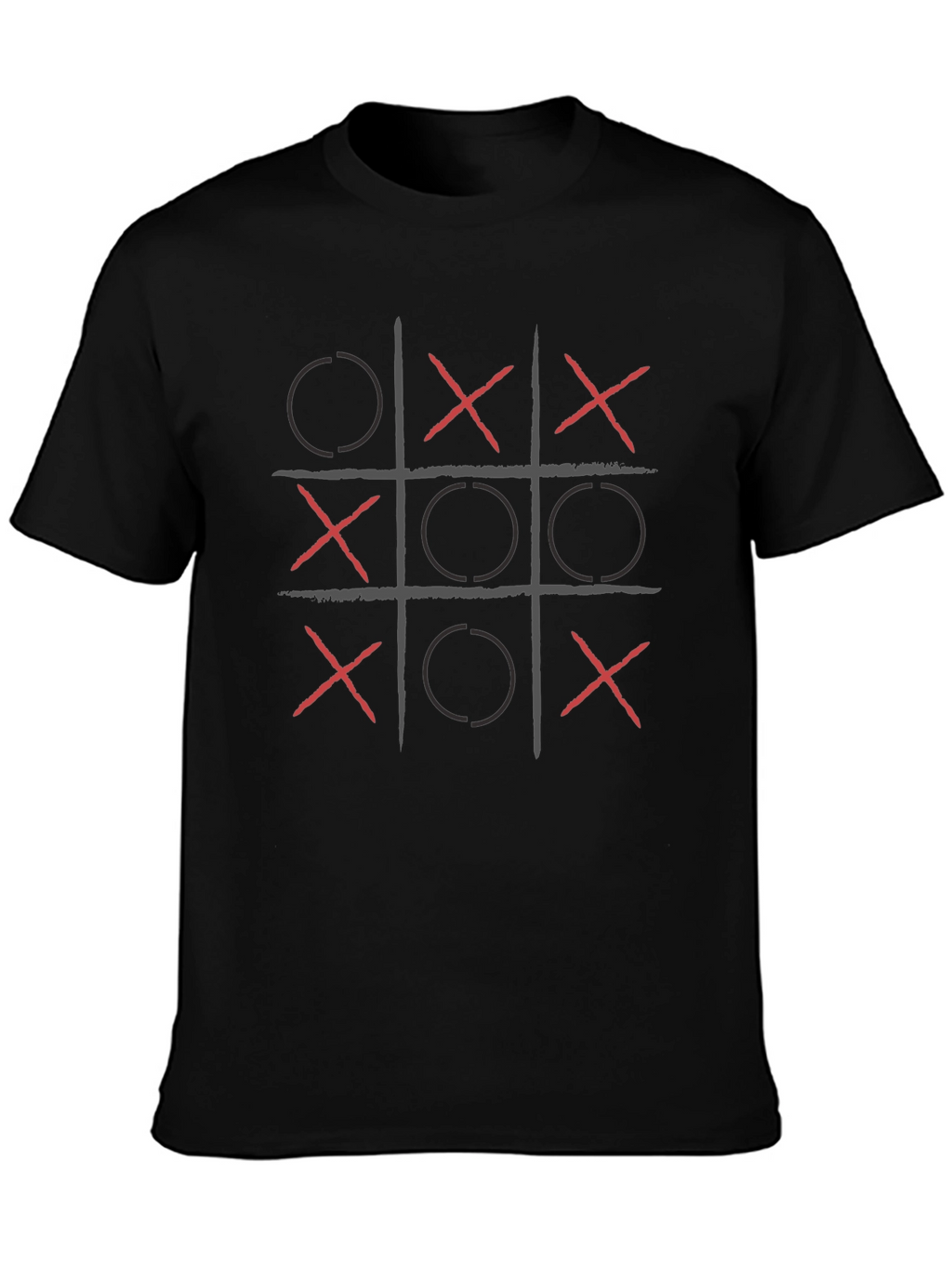 Tic-Tac-Toe Graphic Tee - Cool Casual Wear