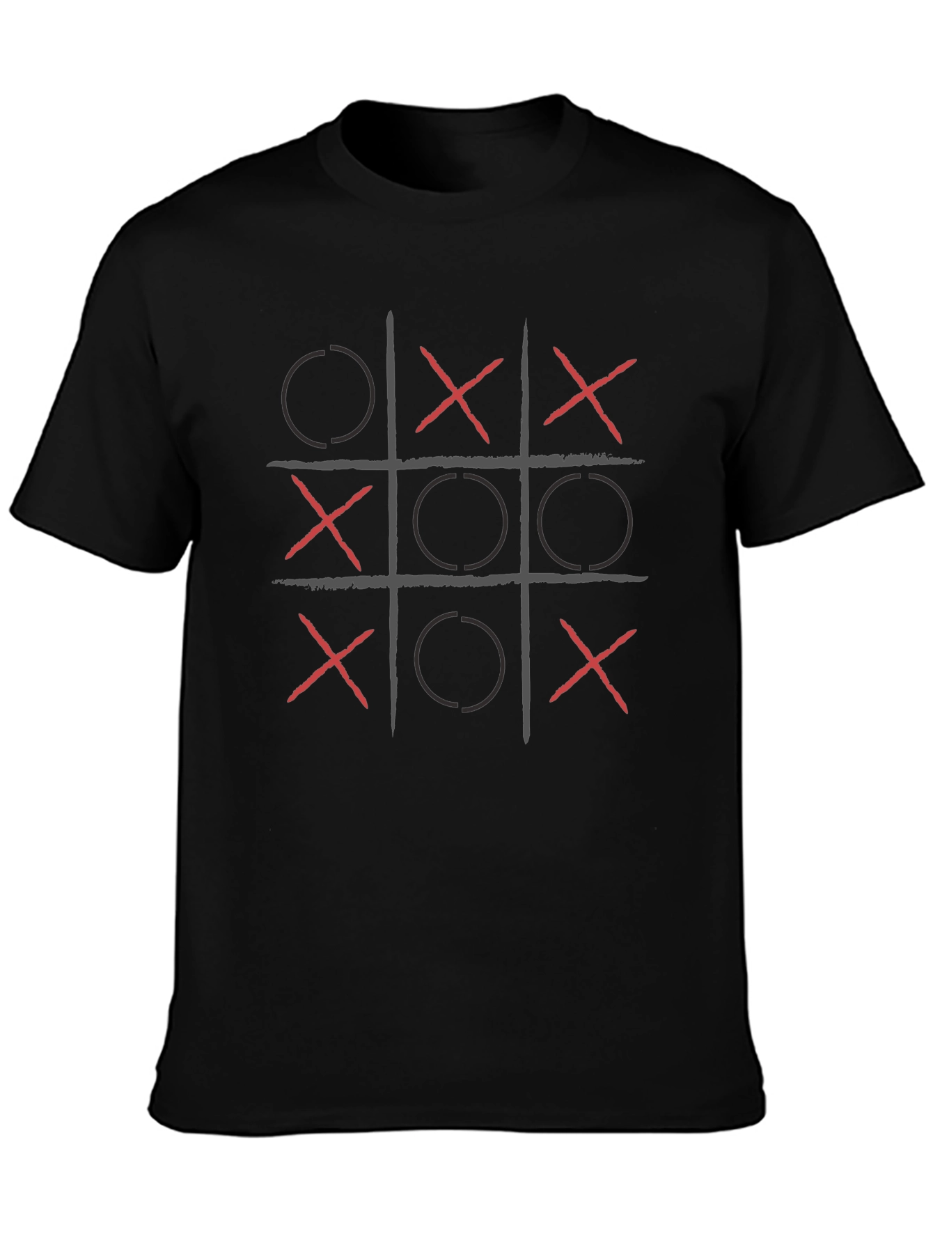 Tic-Tac-Toe Graphic Tee - Cool Casual Wear