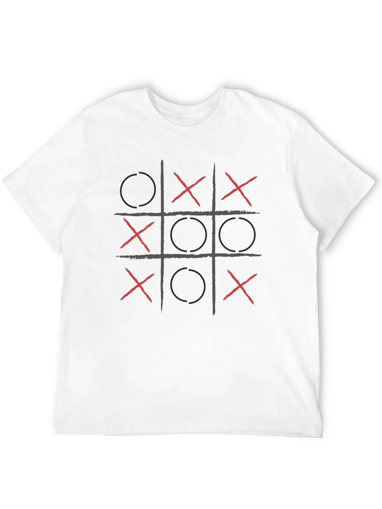 Tic-Tac-Toe Graphic Tee - Cool Casual Wear
