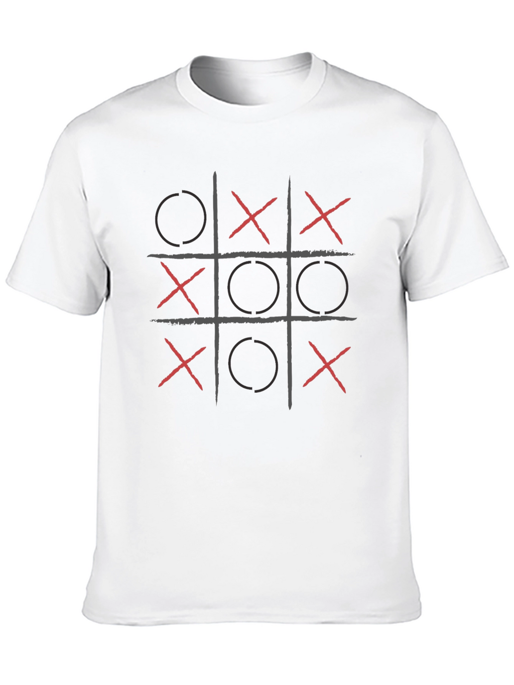 Tic-Tac-Toe Graphic Tee - Cool Casual Wear