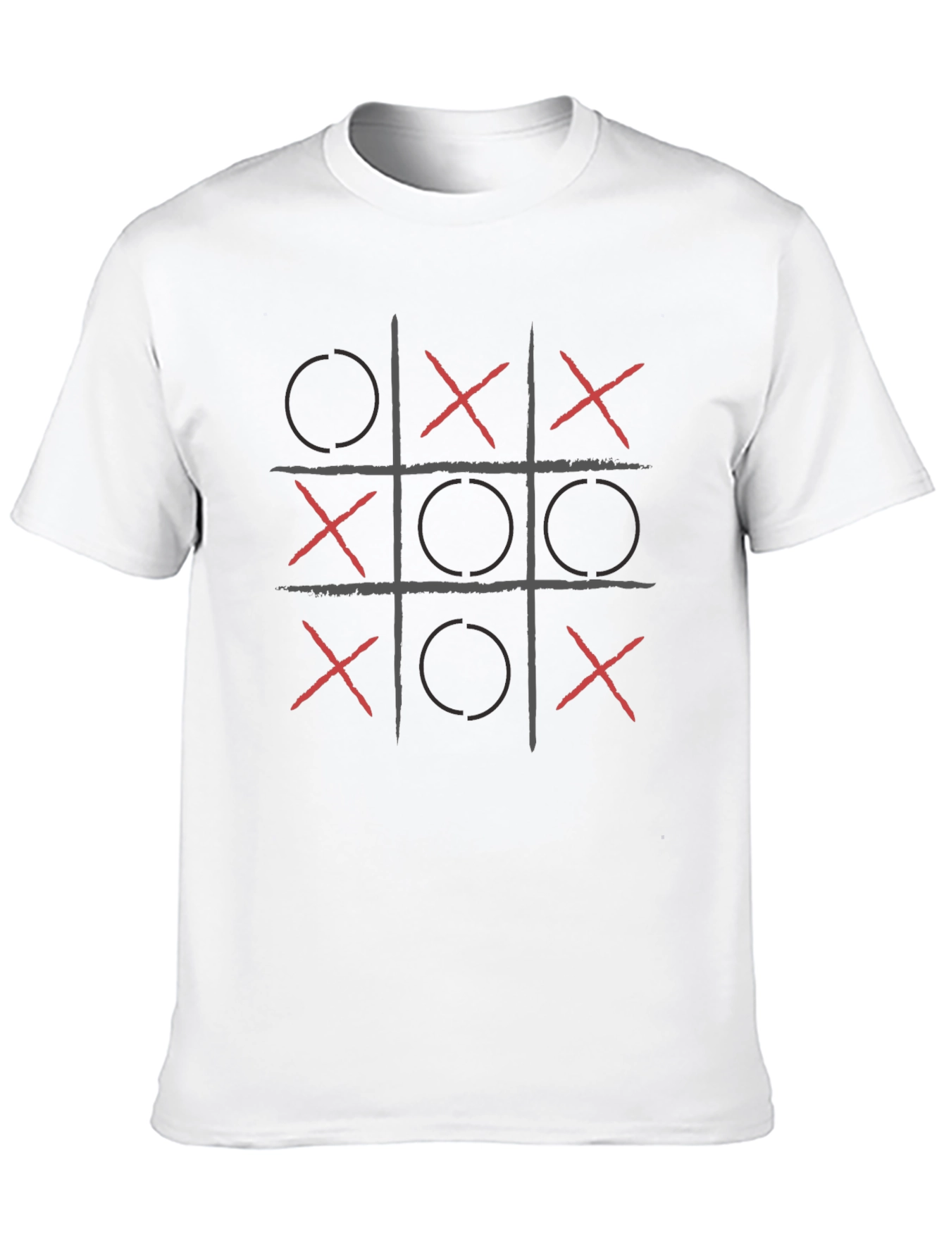 Tic-Tac-Toe Graphic Tee - Cool Casual Wear