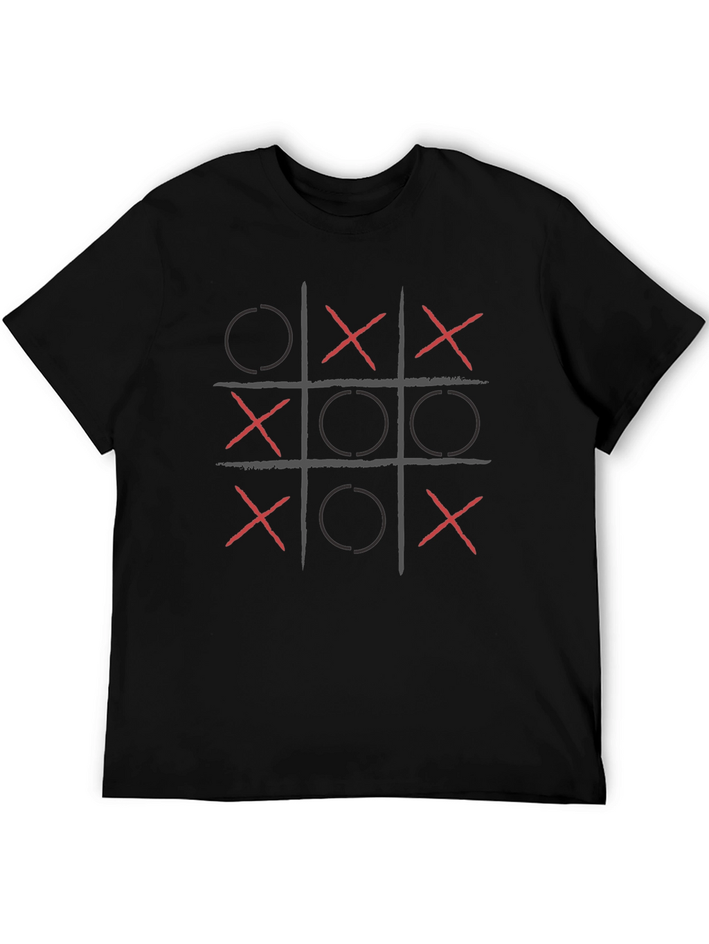 Tic-Tac-Toe Graphic Tee - Cool Casual Wear