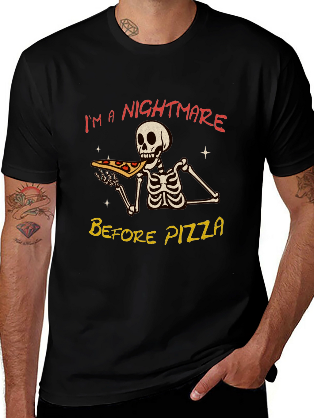 Nightmare Before Pizza Graphic Tee