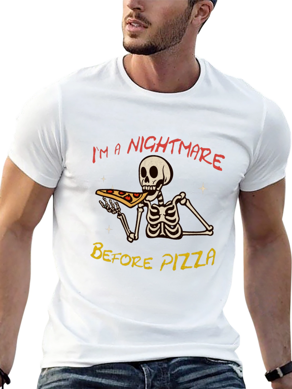 Nightmare Before Pizza Graphic Tee