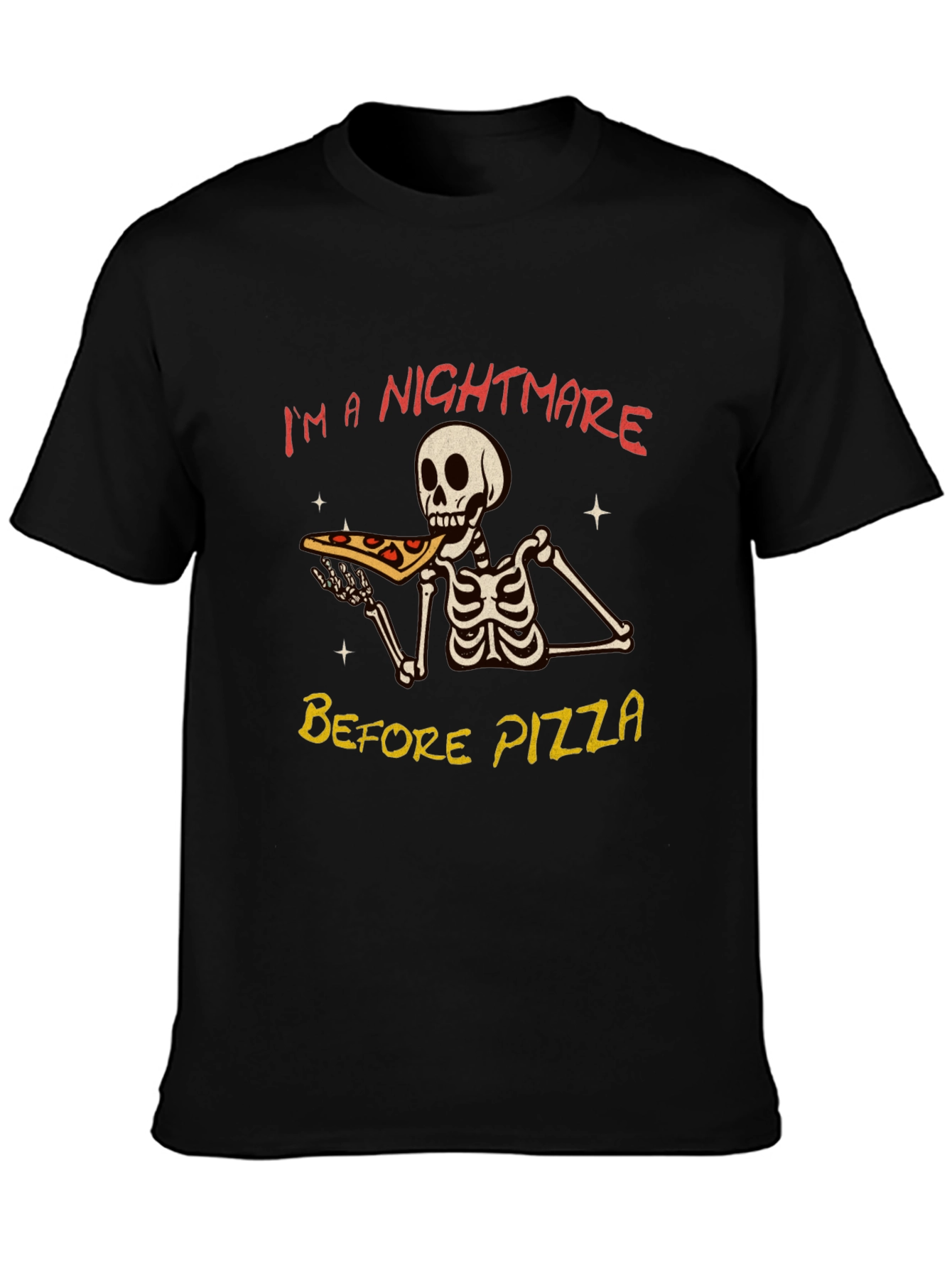 Nightmare Before Pizza Graphic Tee