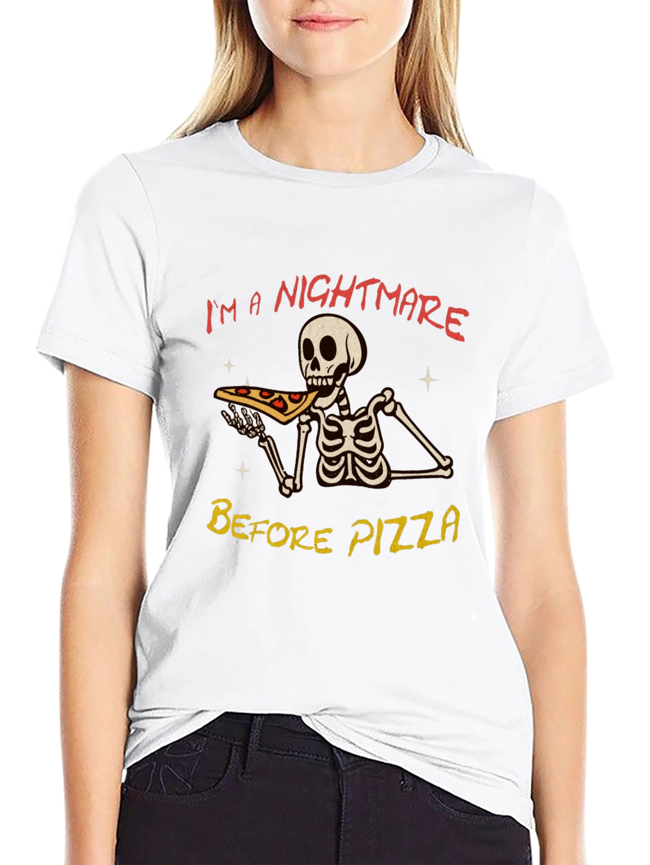 Nightmare Before Pizza Graphic Tee