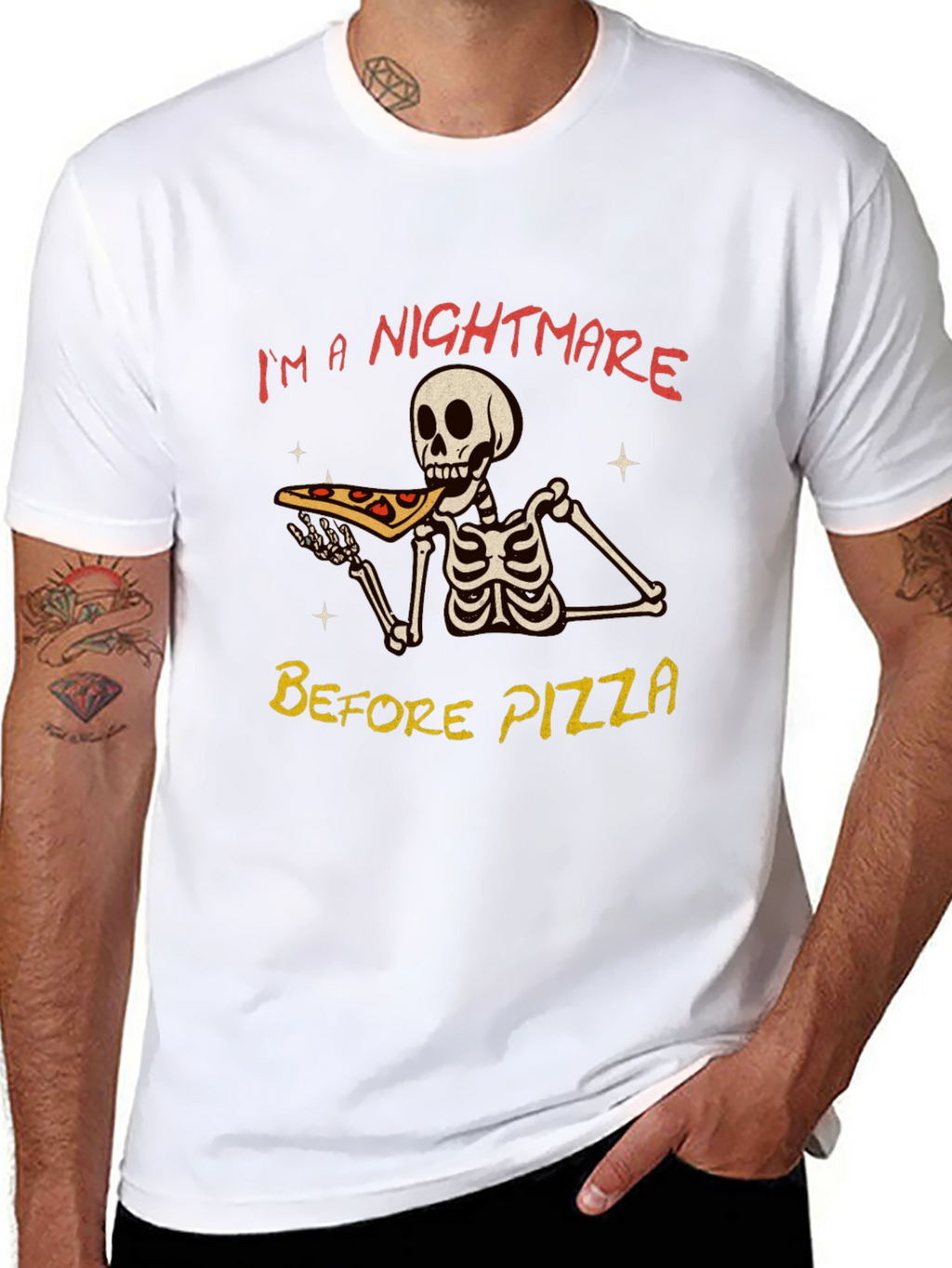Nightmare Before Pizza Graphic Tee