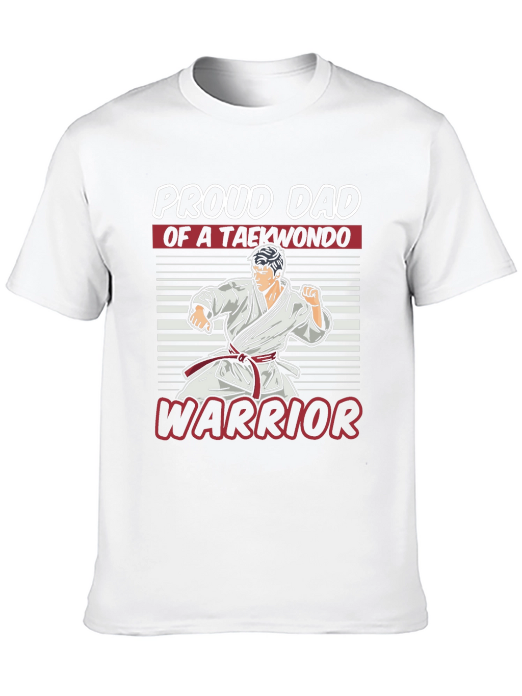 Proud Dad of a Taekwondo Warrior T-Shirt
