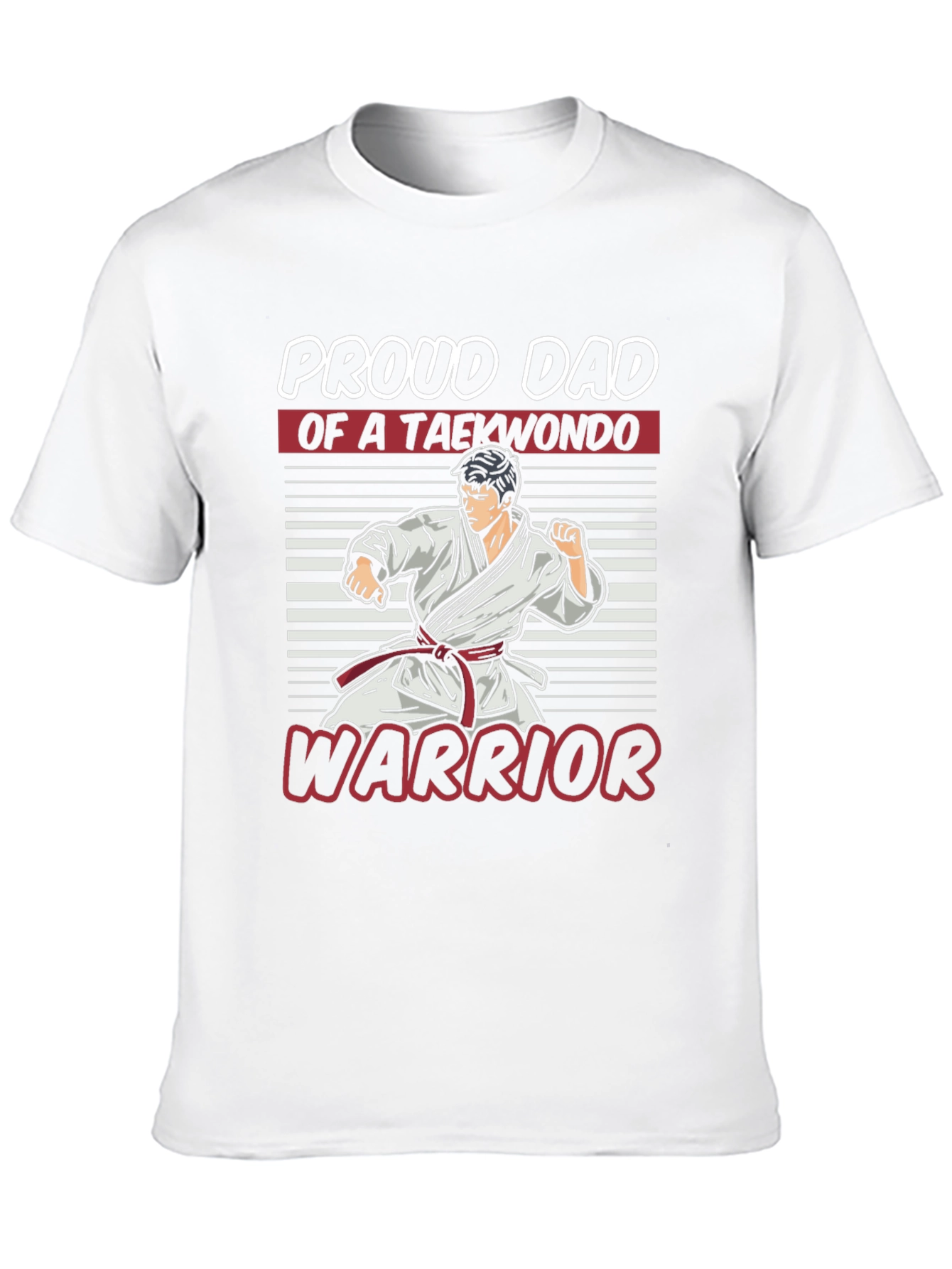 Proud Dad of a Taekwondo Warrior T-Shirt