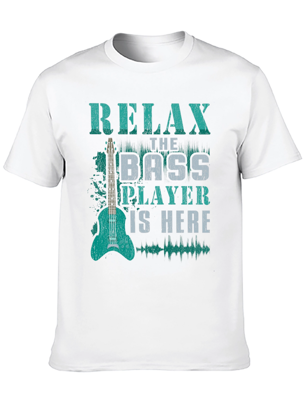 Relax Bass Player T-Shirt - Music Lover Tee