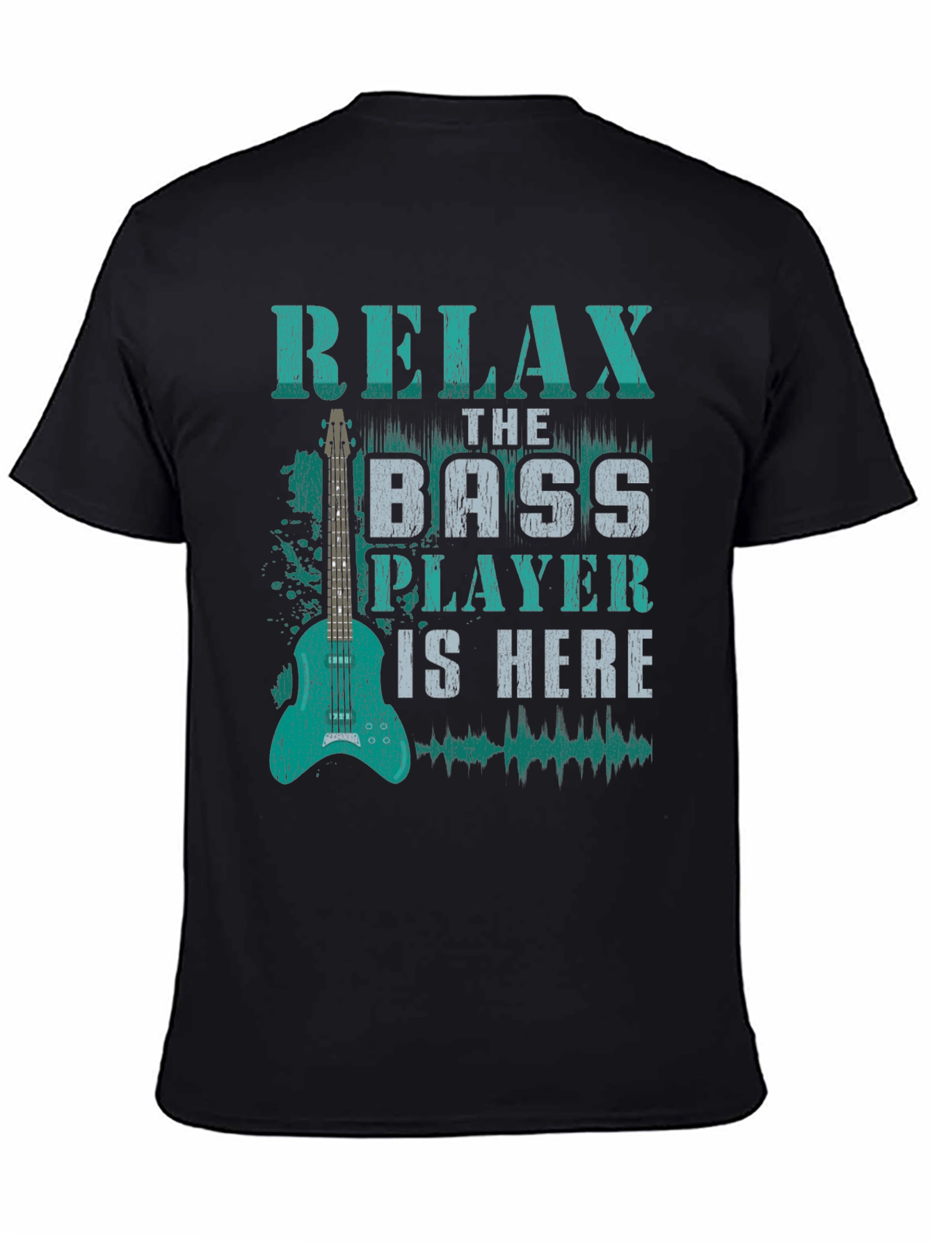 Relax Bass Player T-Shirt - Music Lover Tee