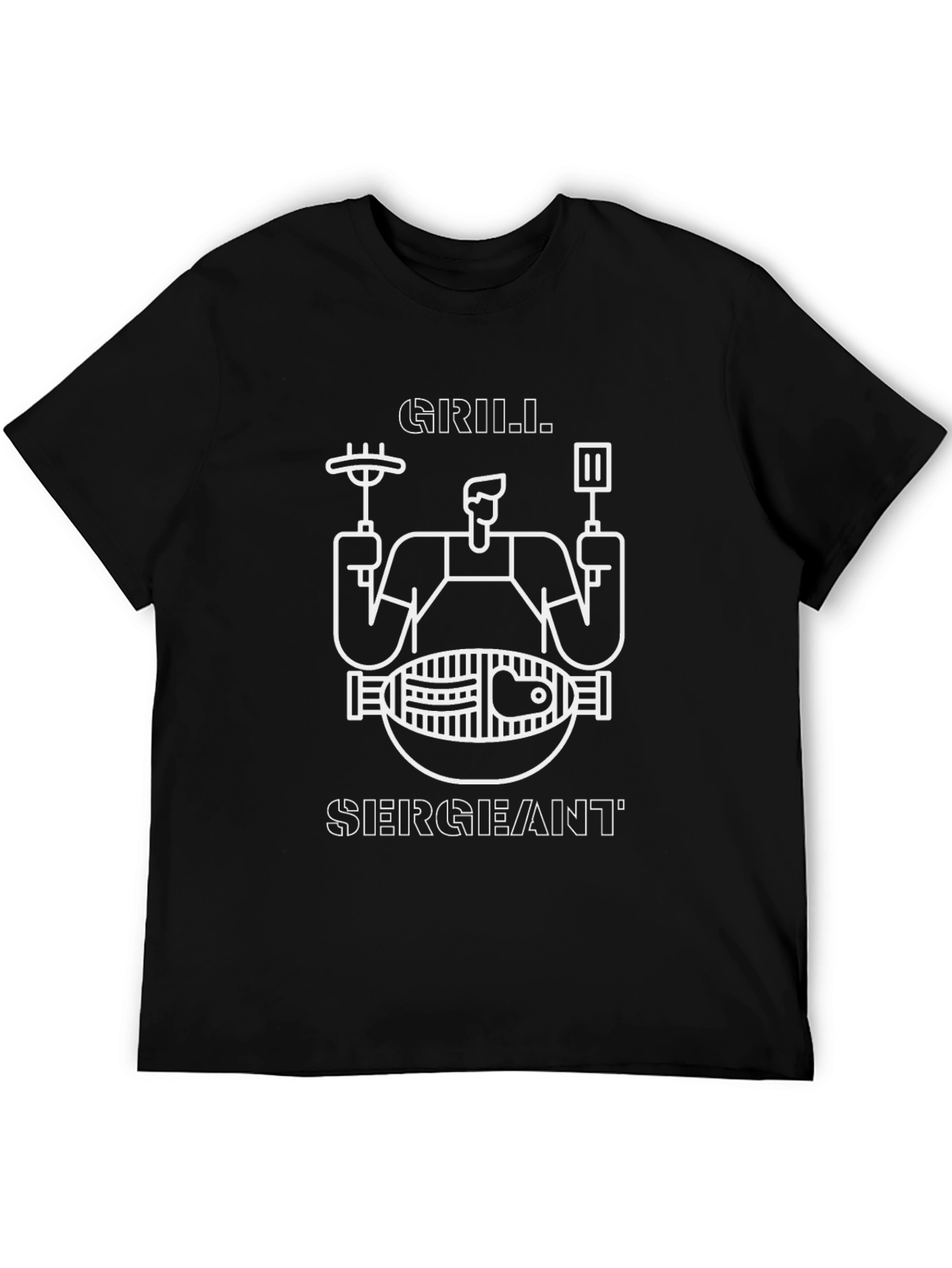 Grill Sergeant T-Shirt - BBQ Master Tee