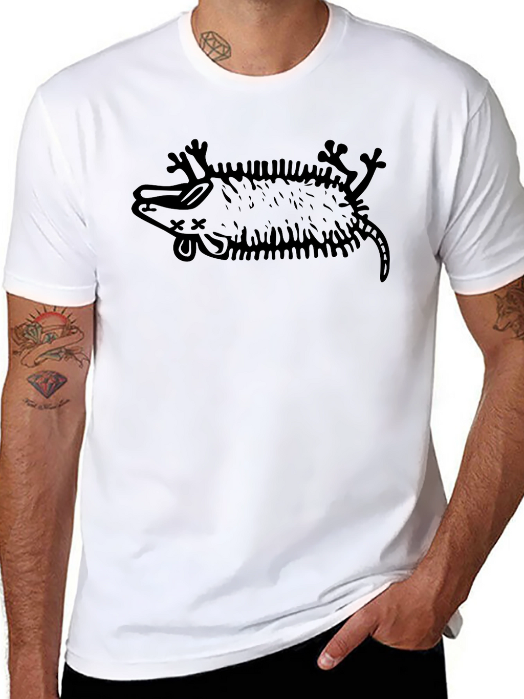 Play Dead Opossum Graphic Tee