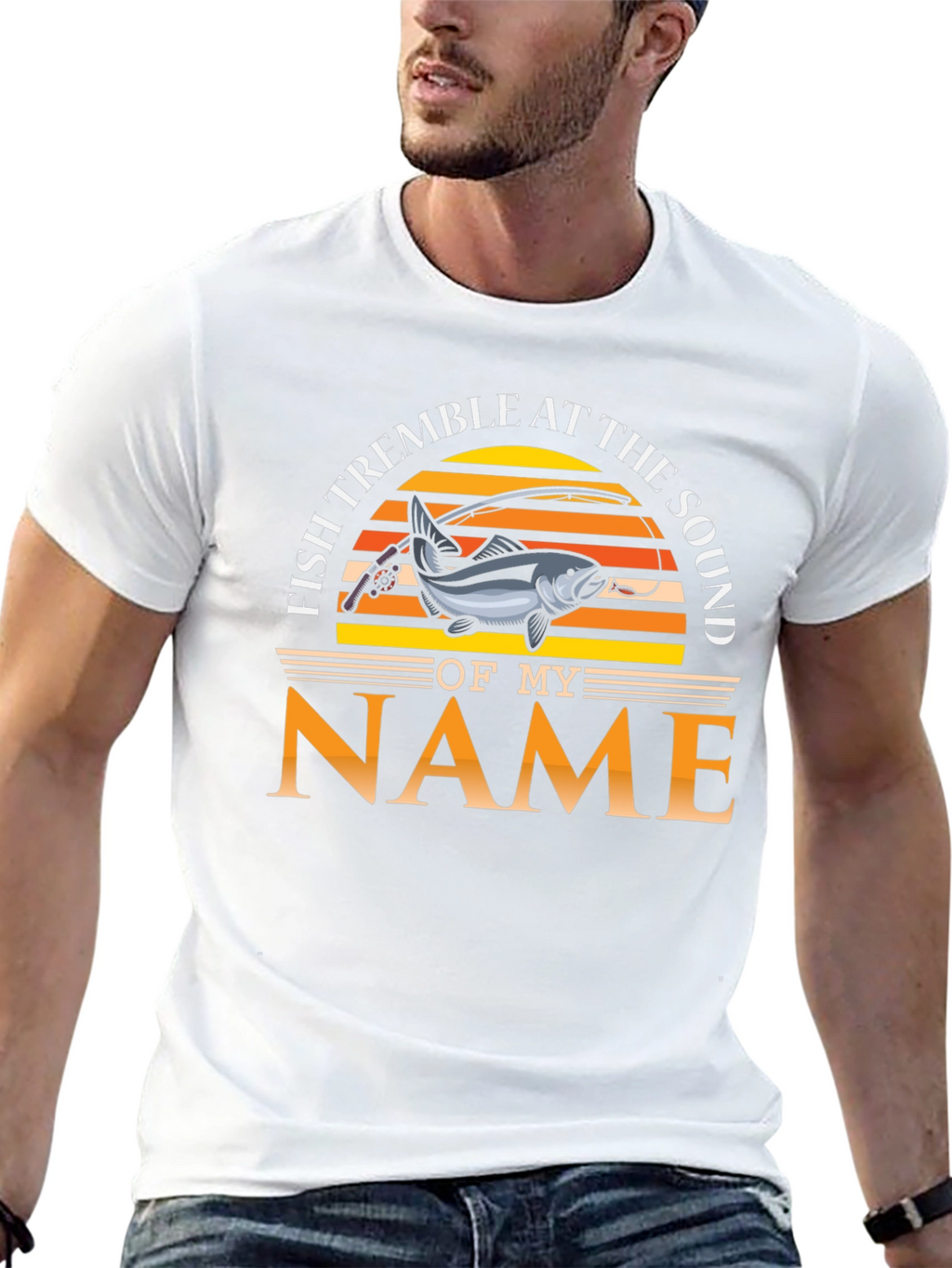 Fish Tremble at the Sound of My Name T-Shirt