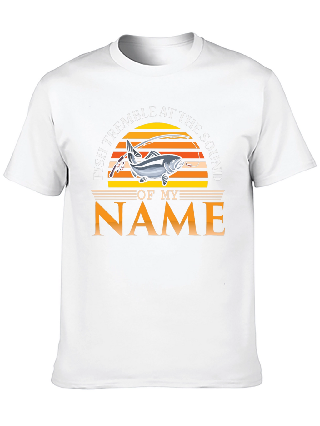Fish Tremble at the Sound of My Name T-Shirt