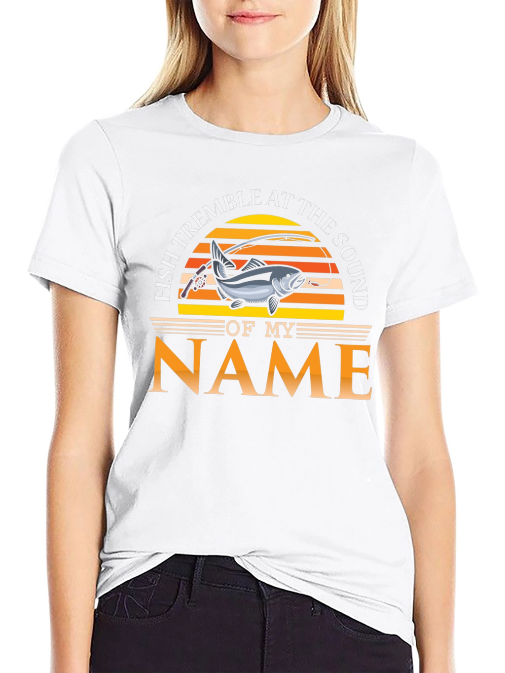 Fish Tremble at the Sound of My Name T-Shirt