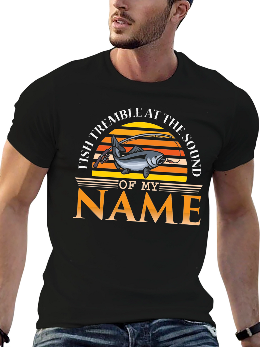 Fish Tremble at the Sound of My Name T-Shirt