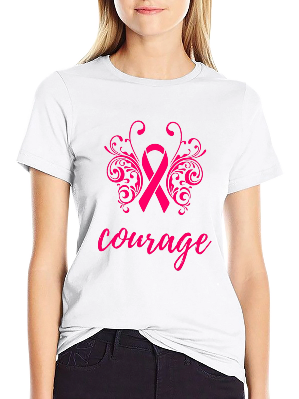 Courage Ribbon Tee