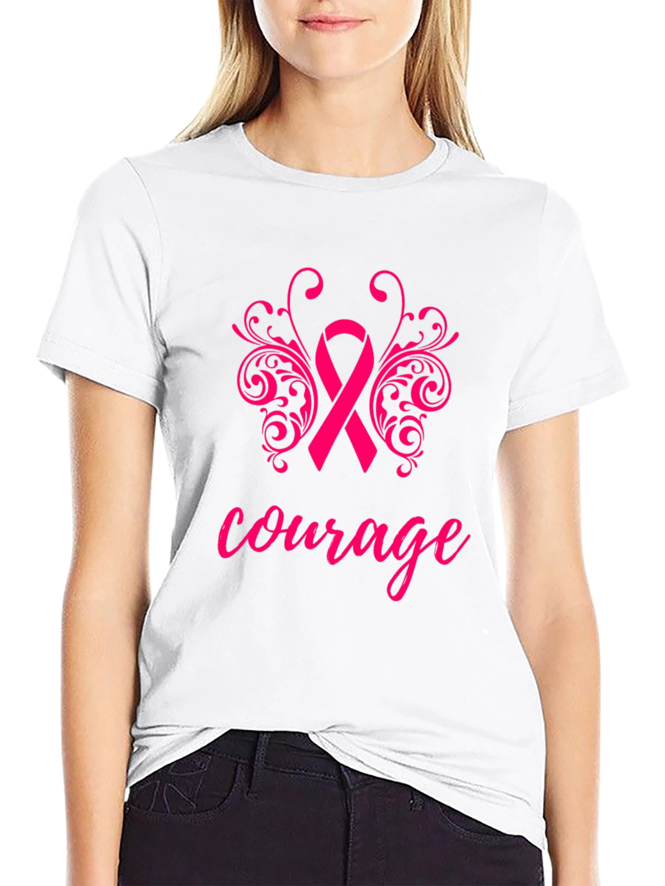 Courage Ribbon Tee