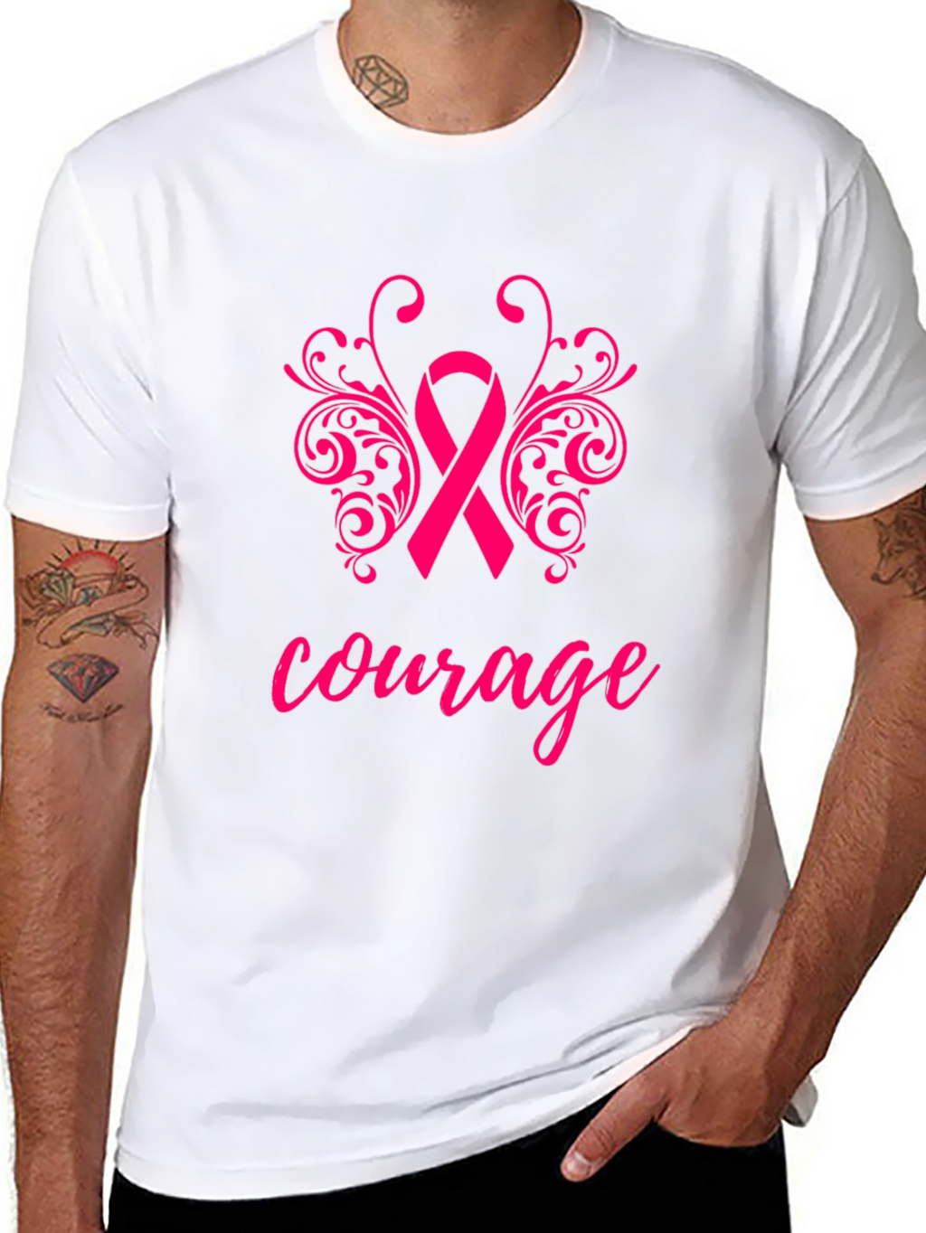 Courage Ribbon Tee