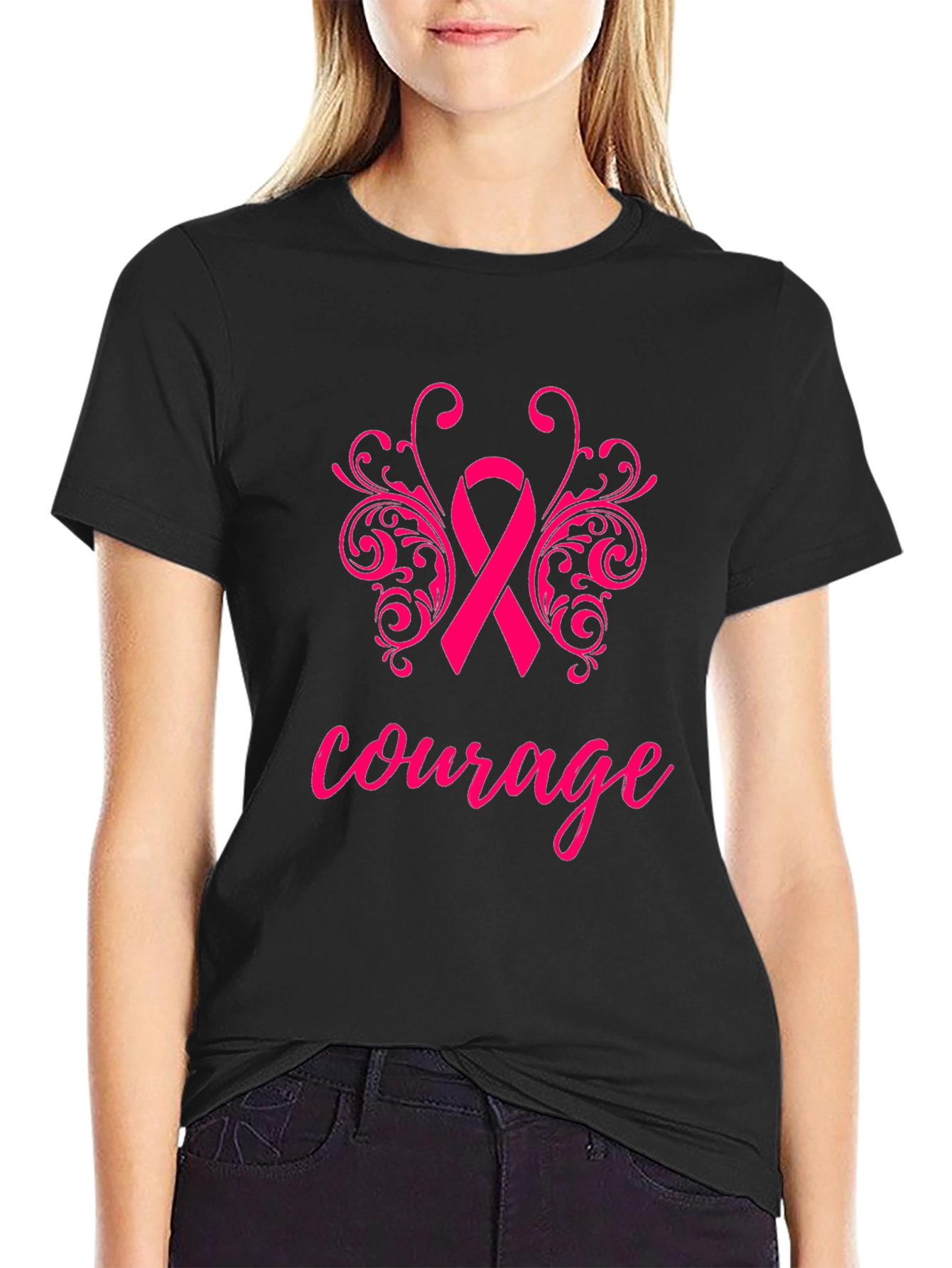 Courage Ribbon Tee
