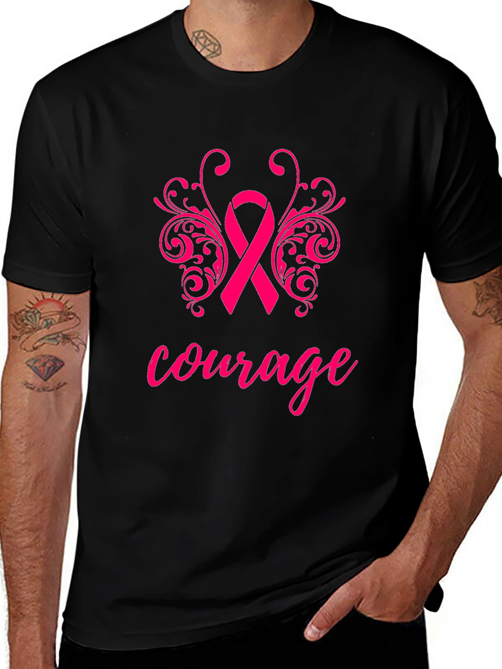 Courage Ribbon Tee
