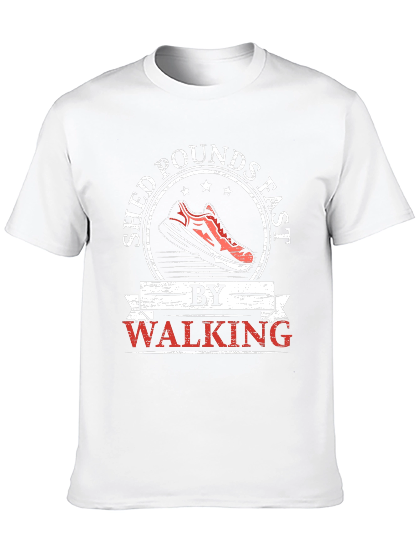 Shed Pounds Fast Walking Graphic T-Shirt