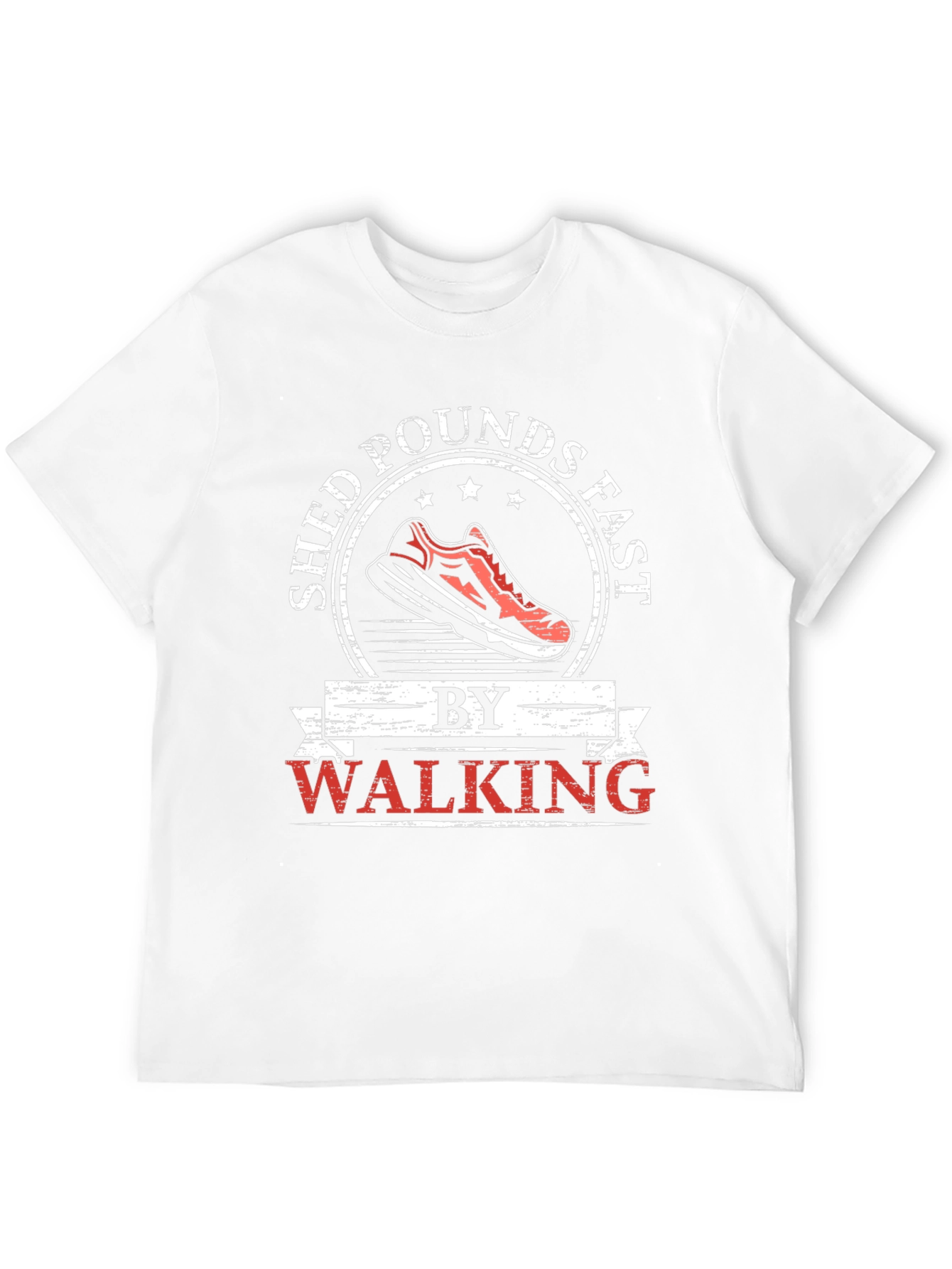 Shed Pounds Fast Walking Graphic T-Shirt