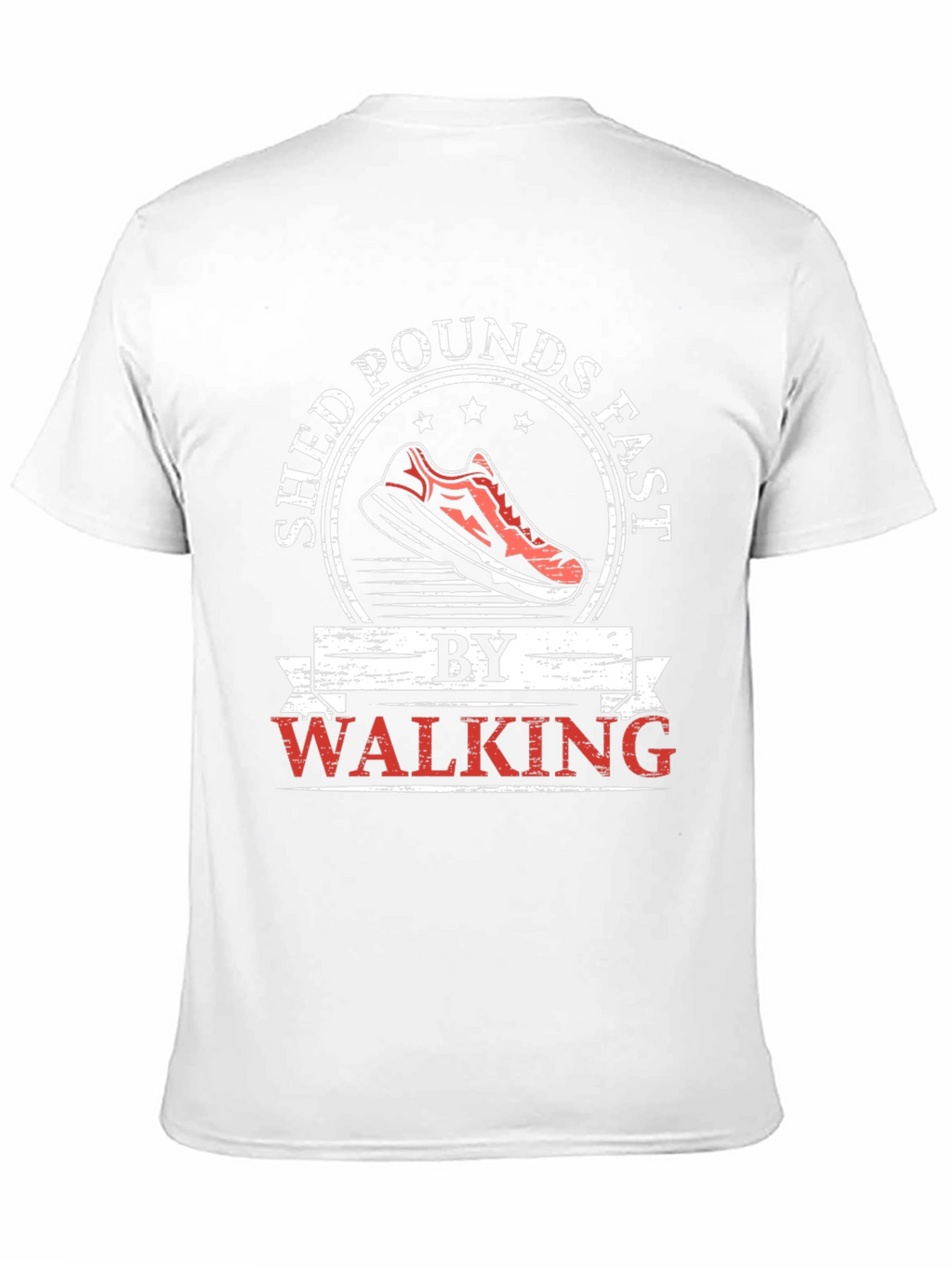 Shed Pounds Fast Walking Graphic T-Shirt