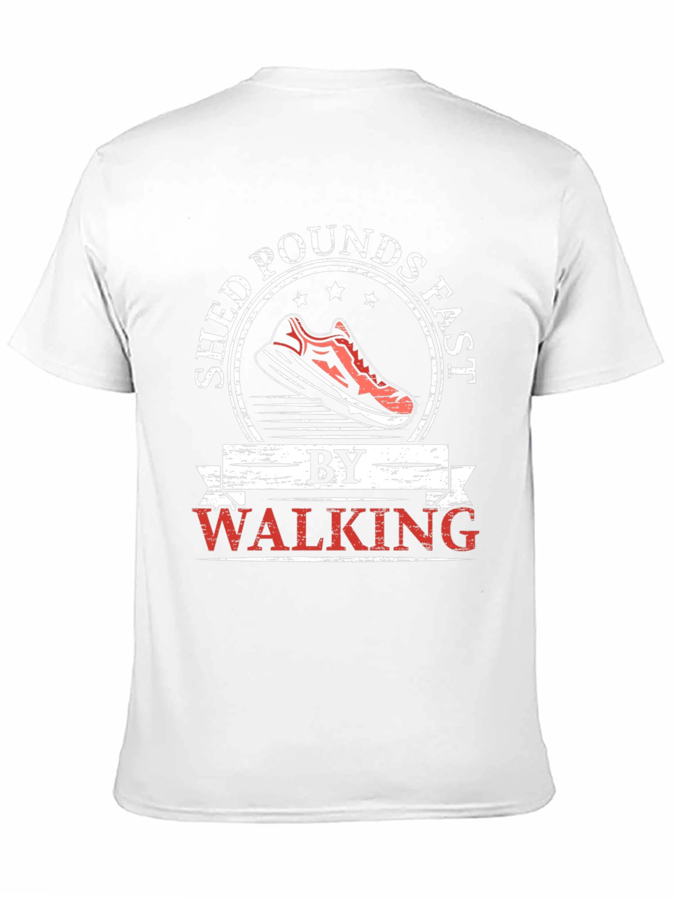 Shed Pounds Fast Walking Graphic T-Shirt