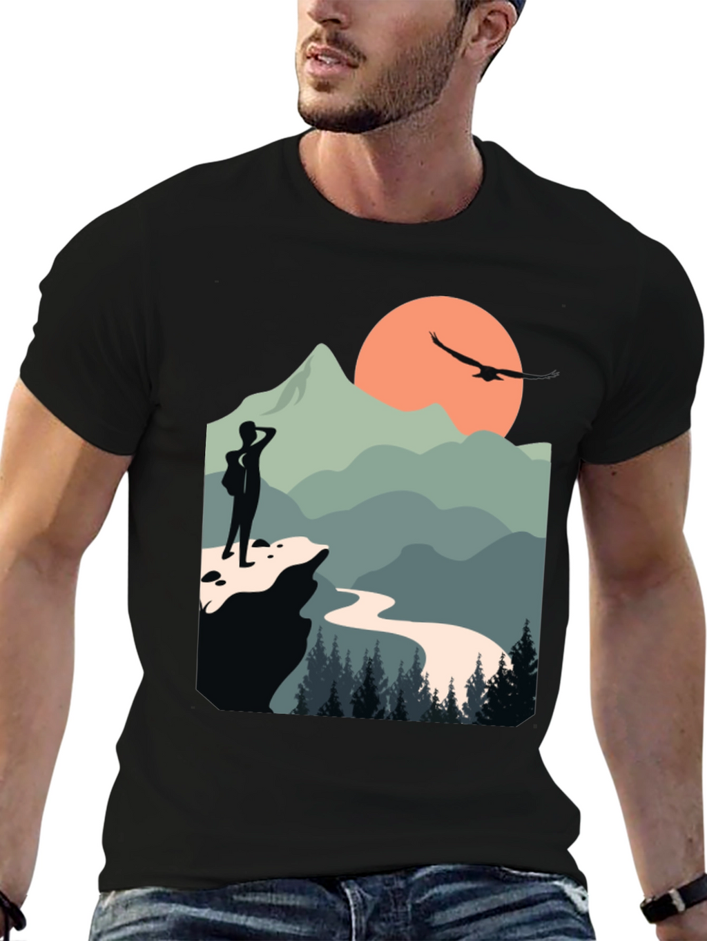 Mountain View Graphic Tee