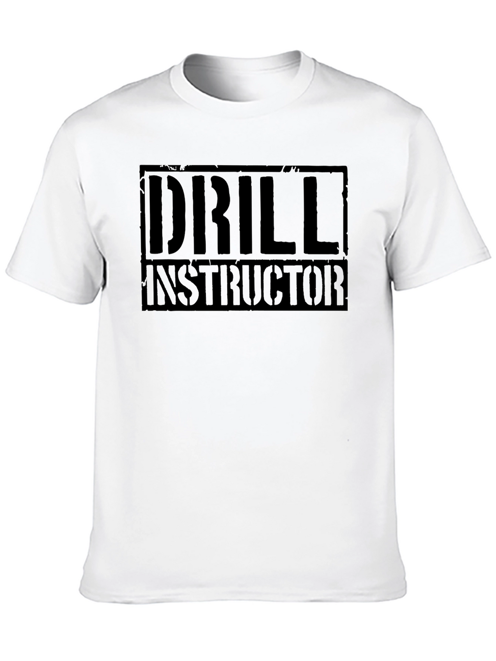 Drill Instructor Black Graphic T-Shirt