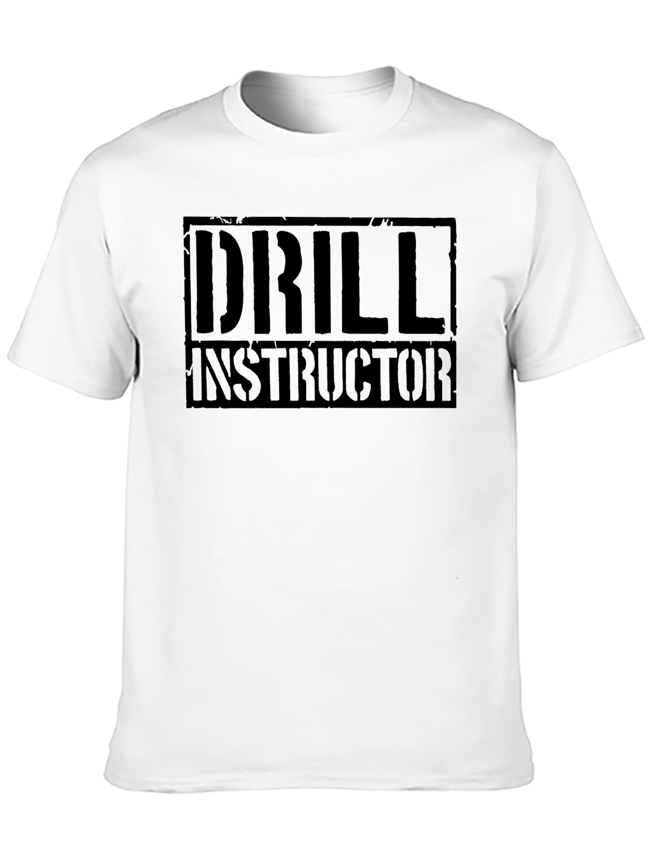 Drill Instructor Black Graphic T-Shirt