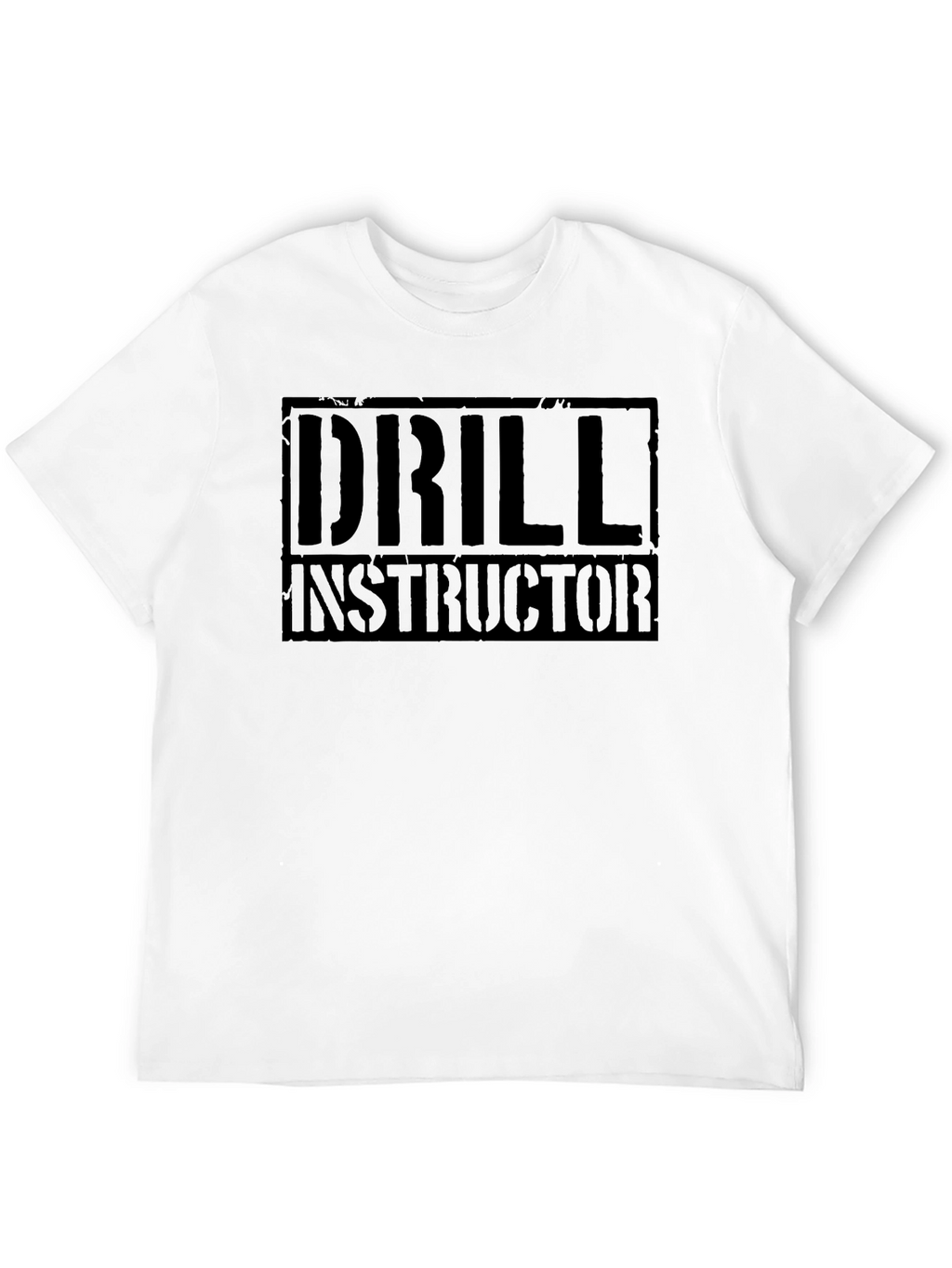 Drill Instructor Black Graphic T-Shirt