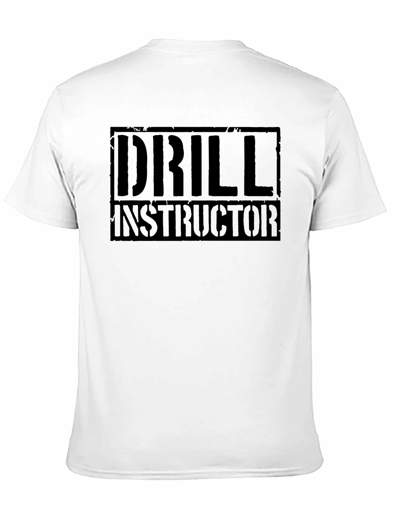 Drill Instructor Black Graphic T-Shirt