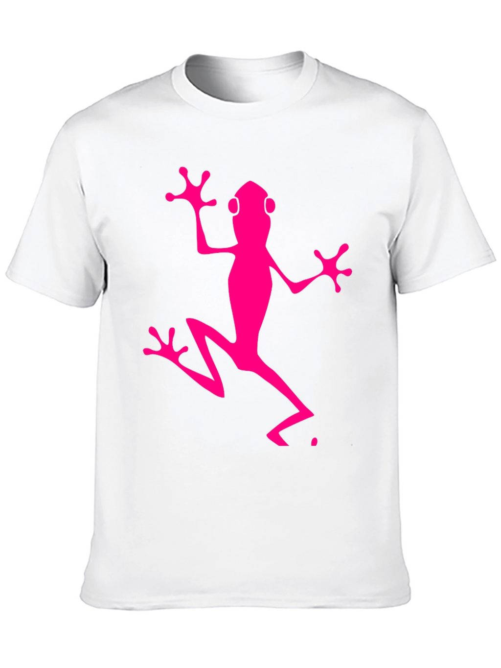 Pink Frog Graphic Tee - Mens Black T-Shirt