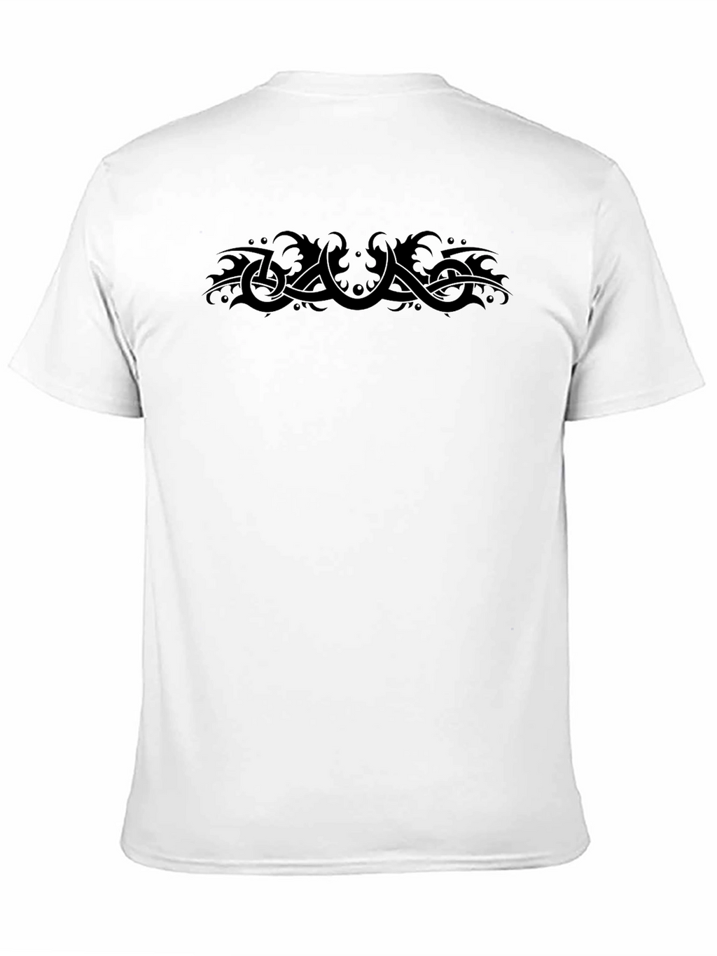 Tribal Graphic Black T-Shirt - Unique Design