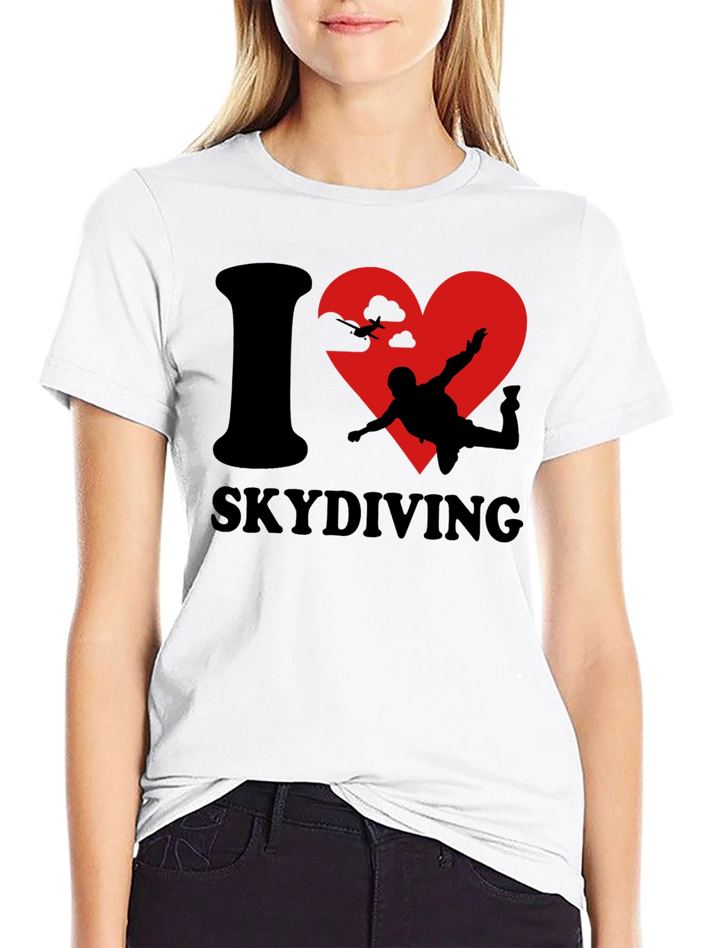 I Love Skydiving T-Shirt